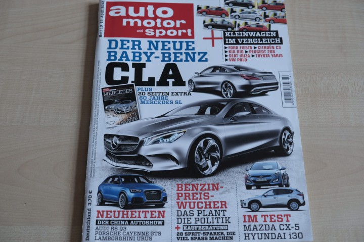 Deckblatt Auto Motor und Sport (10/2012)